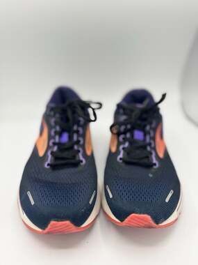 Brooks Adrenaline GTS 22 Women's Running Shoes Navy Purple Coral Size 8.5 Wide